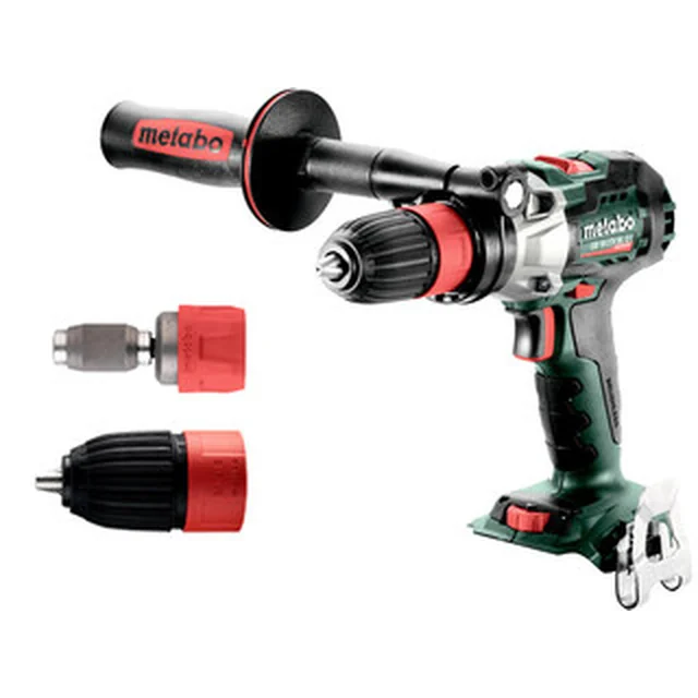 Metabo GB 18 LTX BL Q I accukraan 18 V | 65 Nm/130 Nm | 1,5 - 13 mm | Koolborstelloos | Zonder batterij en oplader | In een kartonnen doos