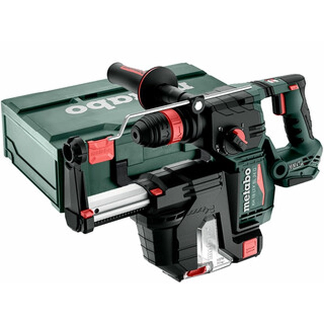 Metabo KH 18 LTX 24 BL Hurtig akku-hammerboremaskine 18 V | 2,2 J | I beton 24 mm | 4,1 kg | Kul uden børste | Uden batteri og oplader | i metaBOX