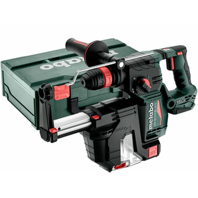 Metabo KH 18 LTX 24 BL Quick cordless hammer drill 18 V | 2,2 J | In concrete 24 mm | 4,1 kg | Carbon Brushless | Without battery and charger | in metaBOX
