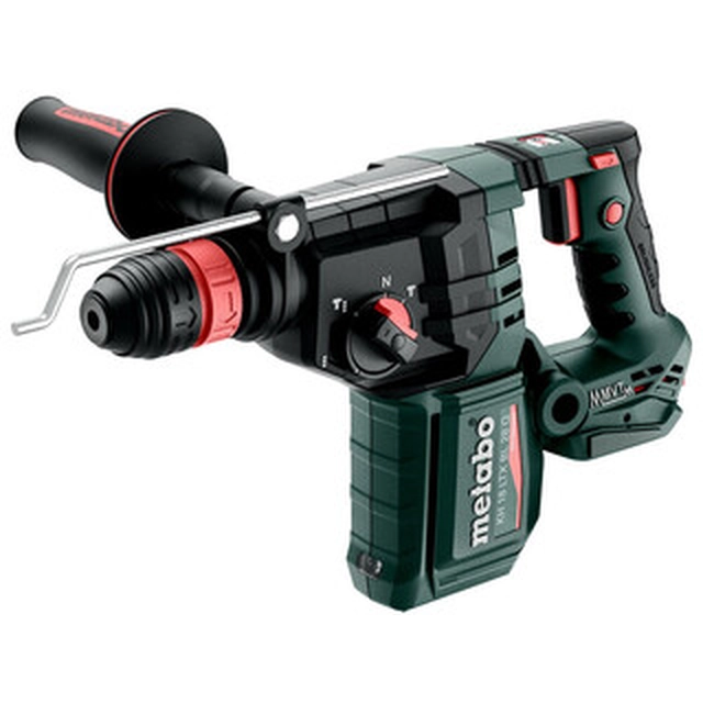 Metabo KH 18 LTX BL 28 Q акумулаторна ударна бормашина 18 V | 3 J | В бетон 28 mm | 3,4 kg | Карбон без четки | Без батерия и зарядно | В картонена кутия