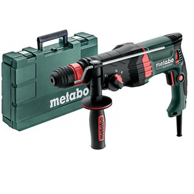 Metabo KHE 2645 Q elektrischer Bohrhammer 230 V | 850 W | 2,9 J | In Beton 26 mm | 3,1 kg | In einem Koffer