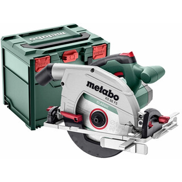 Metabo KS 66 FS electric circular saw Saw blade: 190 x 30 mm | 1500 W | in metaBOX