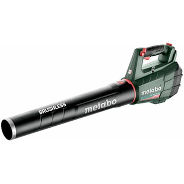 Metabo LB 18 LTX BL cordless leaf blower 18 V | 41 m/s | Carbon Brushless | Without battery and charger | In a cardboard box