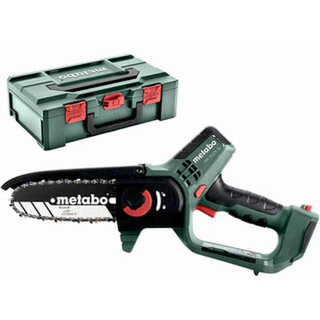 Metabo MS 18 LTX 15 cordless chainsaw 18 V | 150 mm | Carbon brush | Without battery and charger | in metaBOX