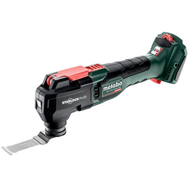 Metabo MT 18 LTX BL QSL akumulátorový multifunkční stroj vibrační 18 V | 8000 - 20000 1/min | 1,6 ° | Carbon Brushless | Bez baterie a nabíječky | V kartonové krabici