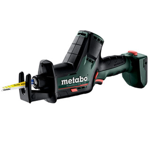 Metabo PowerMaxx SSE 12 BL cordless hacksaw 12 V | 50 mm | Carbon Brushless | Without battery and charger | In a cardboard box