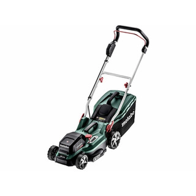 Metabo RM 36-18 LTX BL 36 Akku-Rasenmäher 2 x 18 V | 360 mm | 350 m² | Carbon bürstenlos | Ohne Akku und Ladegerät