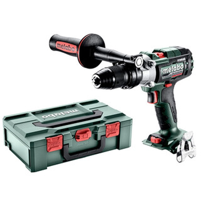 Metabo SB 18 LTX-3 BL I Akku slagboremaskine i metal 18 V | 130 Nm | 1,5 - 13 mm | Kul uden børste | Uden batteri og oplader | i metaBOX