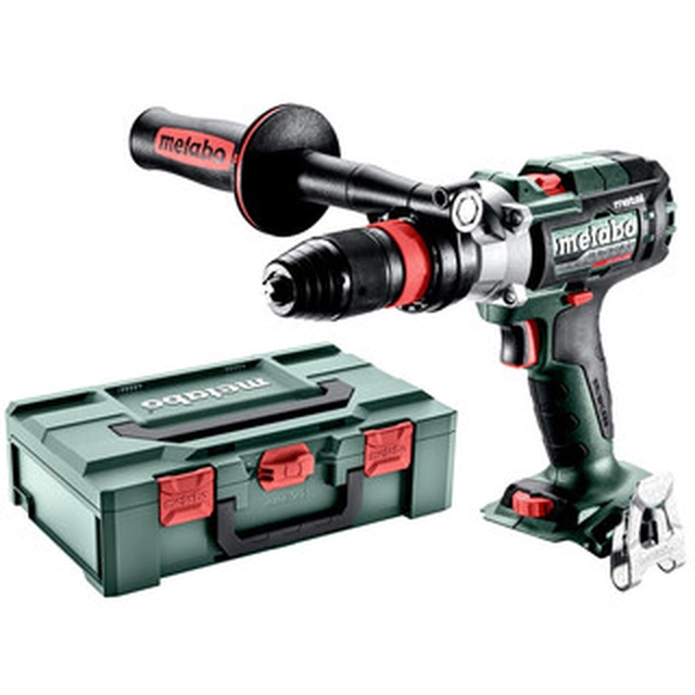 Metabo SB 18 LTX-3 BL Q I Akku slagboremaskine i metal 18 V | 130 Nm | 1,5 - 13 mm | Kul uden børste | Uden batteri og oplader | i metaBOX