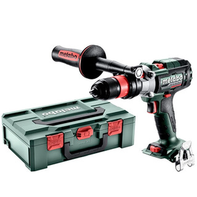 Metabo SB 18 LTX-3 BL Q I cordless impact drill 18 V | 130 Nm | 1,5 - 13 mm | Carbon Brushless | Without battery and charger | in metaBOX