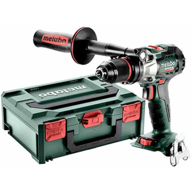 Metabo SB 18 LTX BL I cordless impact drill 18 V | 65 Nm/130 Nm | 1,5 - 13 mm | Carbon Brushless | Without battery and charger | in metaBOX