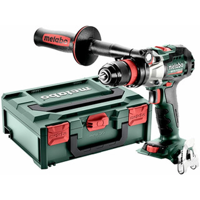 Metabo SB 18 LTX BL Q I akku slagboremaskine 18 V | 65 Nm/130 Nm | 1,5 - 13 mm | Kul uden børste | Uden batteri og oplader | i metaBOX