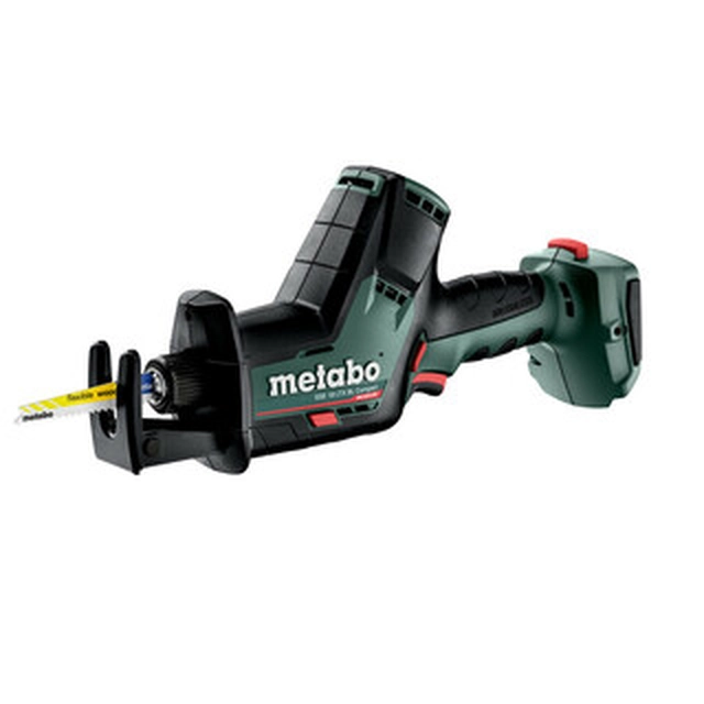 Metabo SSE 18 LTX BL Compact cordless hacksaw 18 V | 50 mm | Carbon Brushless | Without battery and charger | In a cardboard box