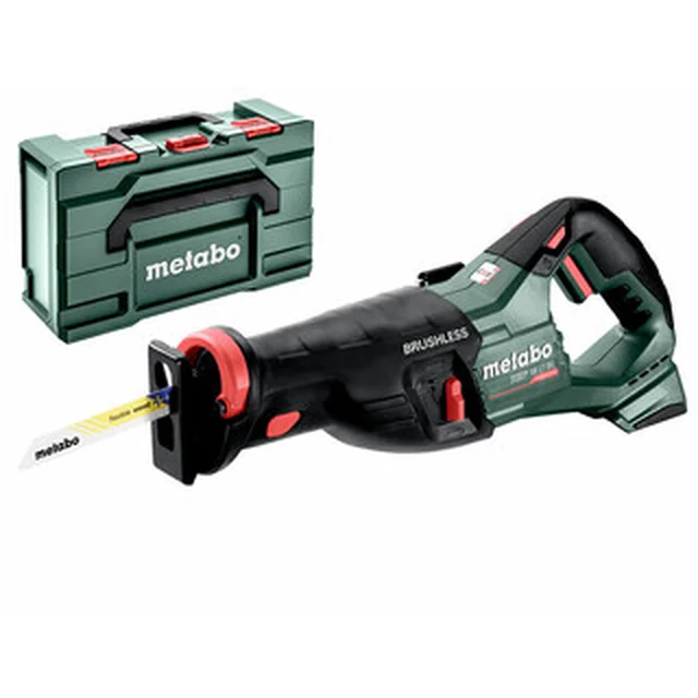 Metabo SSEP 18 LT BL accu-neuszaag 18 V | 200 mm | Koolborstelloos | Zonder batterij en oplader | in metaBOX