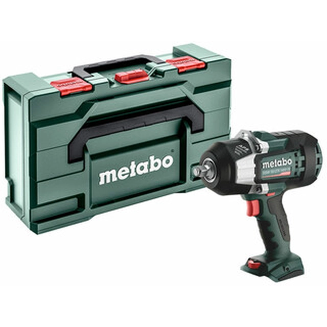 Metabo SSW 18 LTX 1450 BL cordless impact driver 18 V | 1450 Nm | 1/2 inches | Carbon Brushless | Without battery and charger | in metaBOX