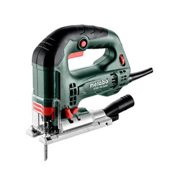 Metabo STEB 100 Quick electric jigsaw Stroke length: 22 mm | Number of strokes: 1000 - 3100 1/min | 710 W | In a cardboard box