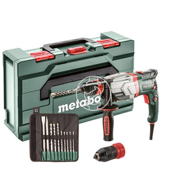 Metabo UHEV 2860-2 Quick Set electric hammer drill 230 V | 1100 W | 3,4 J | In concrete 28 mm | 3,3 kg | in metaBOX