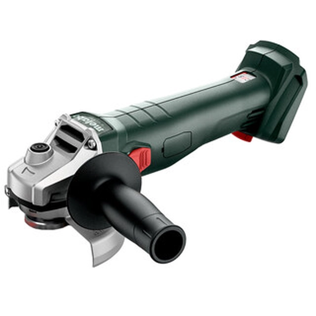 Metabo W 18 L 9-115 cordless angle grinder 18 V | 115 mm | 8500 RPM | Carbon brush | Without battery and charger | In a cardboard box