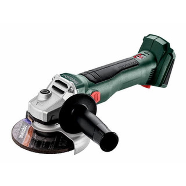 Metabo W 18 L BL 9-125 Akku-Winkelschleifer 18 V | 125 mm | 10000 U/min | Carbon bürstenlos | Ohne Akku und Ladegerät | Im Karton