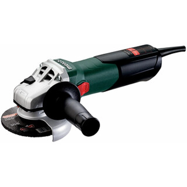 Metabo W 9-115 електрична кутова шліфувальна машина 115 мм | 10500 RPM | 350 W | В картонній коробці