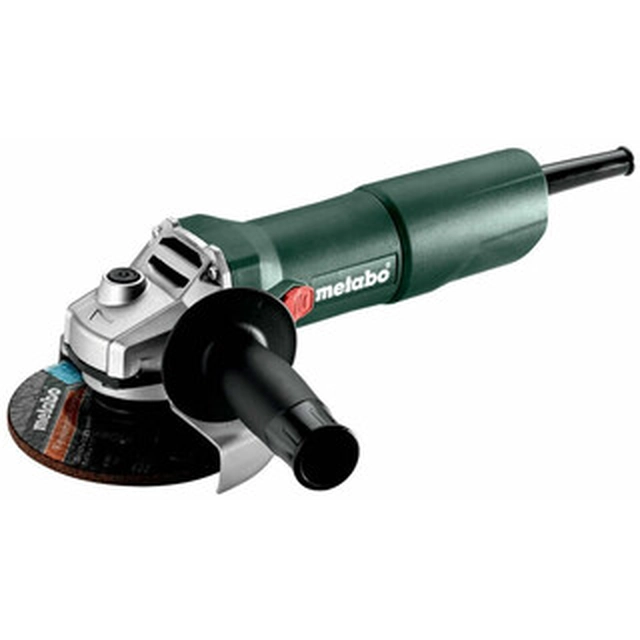 Metabo W 750-125 електрически ъглошлайф 125 mm | 7000 RPM/11500 RPM | 750 W | В картонена кутия