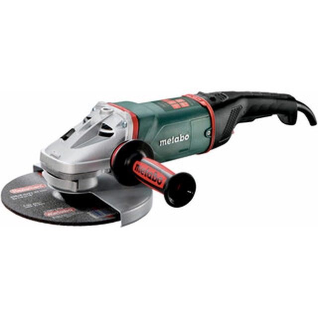 Metabo WE 26-230 MVT Amoladora angular eléctrica Quic 230 mm | 6600 RPM | 2600 W | En una caja de cartón