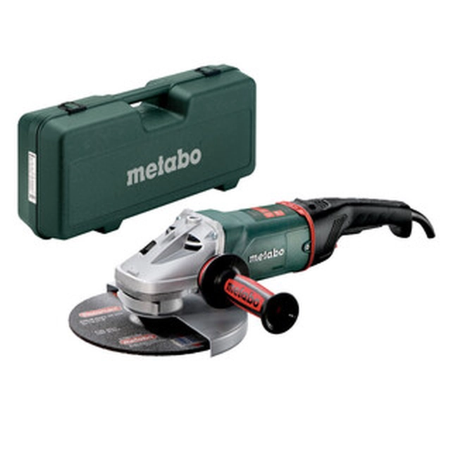 Metabo WE 22-230 MVT amoladora angular eléctrica 230 mm | 6600 RPM | 2200 W | en una maleta