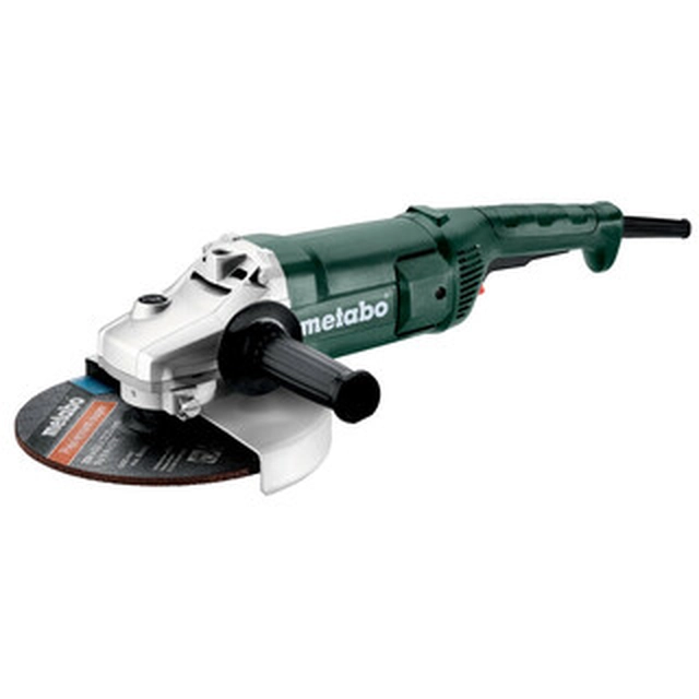 Metabo WEP 2200-230 elektrische haakse slijper 230 mm | 6600 toerental | 2200 W | In een kartonnen doos