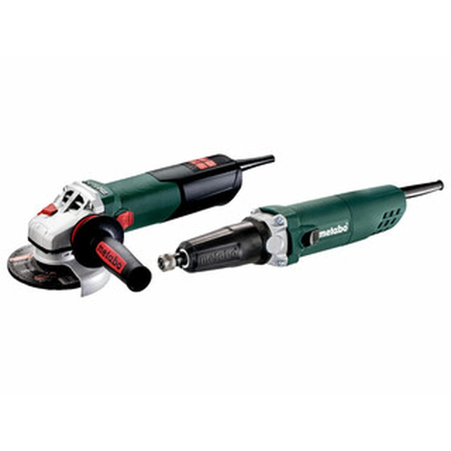 Metabo WEV 15-125 Q + G 400 balení stroje V kartonové krabici