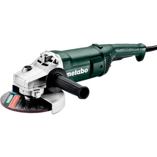 Metabo WP 2200-180 електрична кутова шліфувальна машина 180 мм | 8450 RPM | 2200 W | В картонній коробці