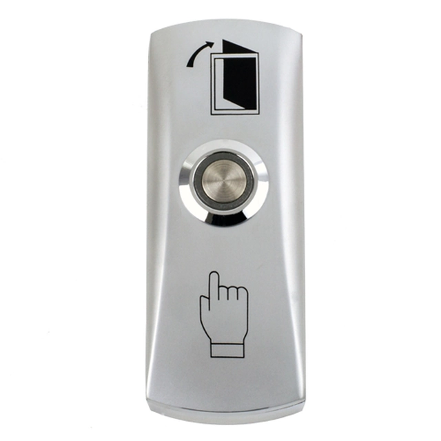 Metal applicable exit button with LED CSB-805L