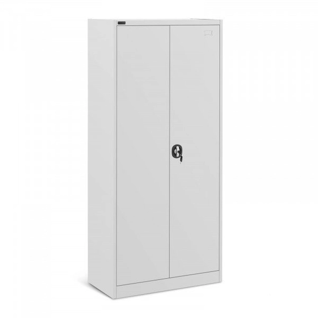 Metal wardrobe - 195 cm - 4 shelves - gray FROMM_STARCK 10260230 STAR_MCAB_26