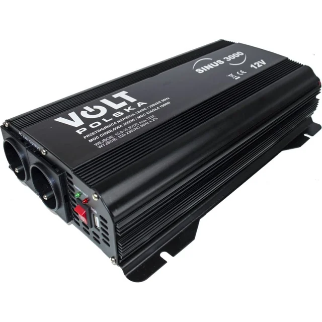 Μετατροπέας Volt SINUS 3000 12V/230V 1500/3000W