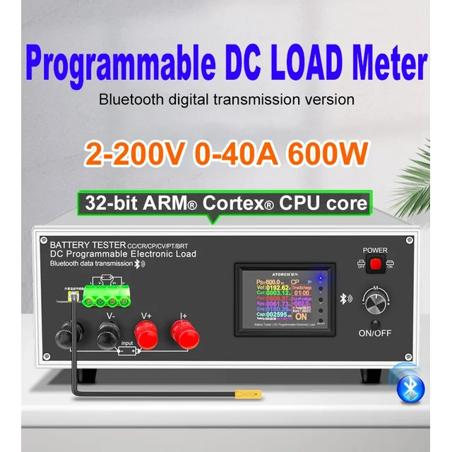 Meter of actual capacity of batteries, batteries 600W DLB-600