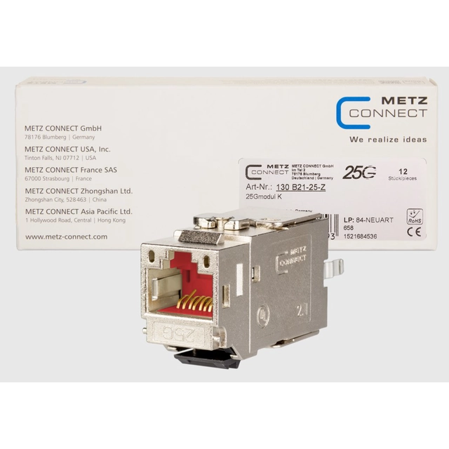 METZ CONNECT 25Gmodul - Keystone (12 Kus)