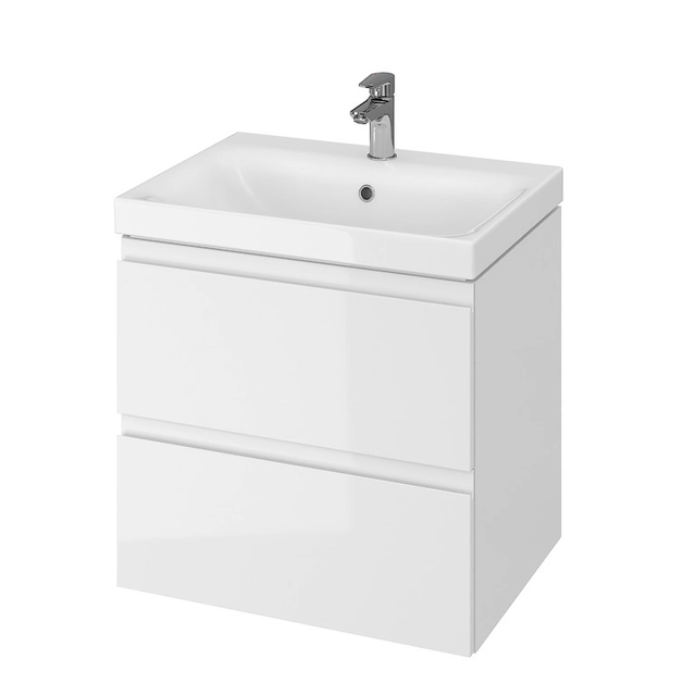 Meuble de salle de bain Cersanit, MODUO 60 avec lavabo