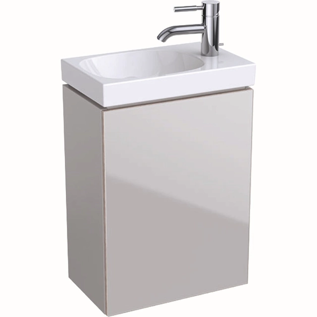 Meuble pour lavabo Geberit Acanto, 40 cm, Gris sable