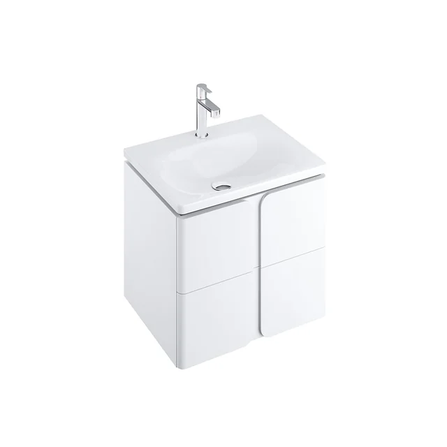 Meuble sous lavabo Ravak SD Balance, 500, blanc/blanc