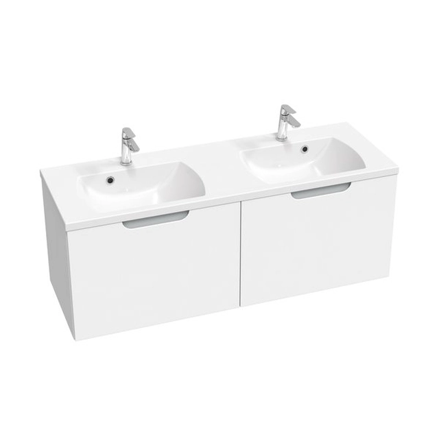 Meuble sous lavabo Ravak SD Classic II 1300, blanc/gris