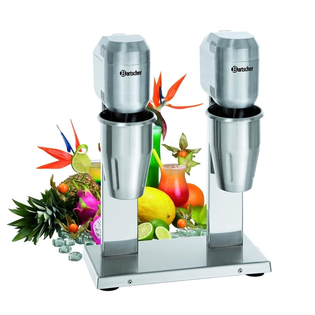 Mezclador de bebidas doble 2x700ml |800W