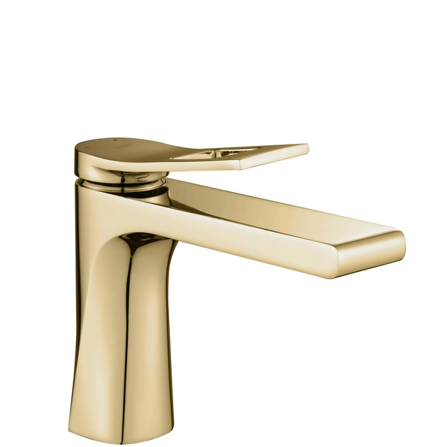 Mezclador de lavabo bajo REA SOUL Gold