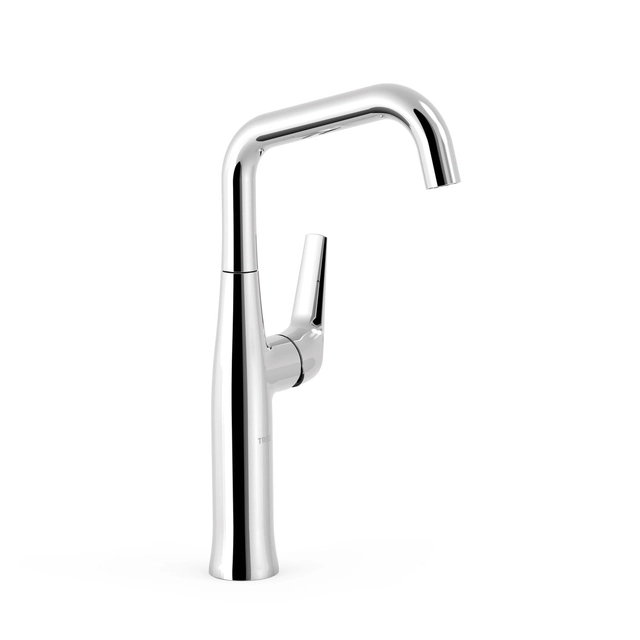 Mezclador de lavabo Tres Fuji alto cromo 28164701