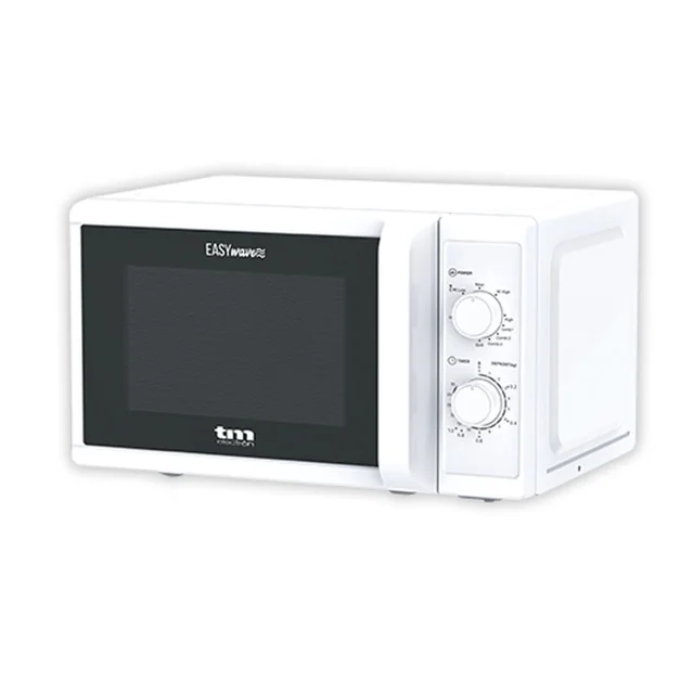 Micro-ondes avec Grill TM Electron Blanc 700 W 20 L