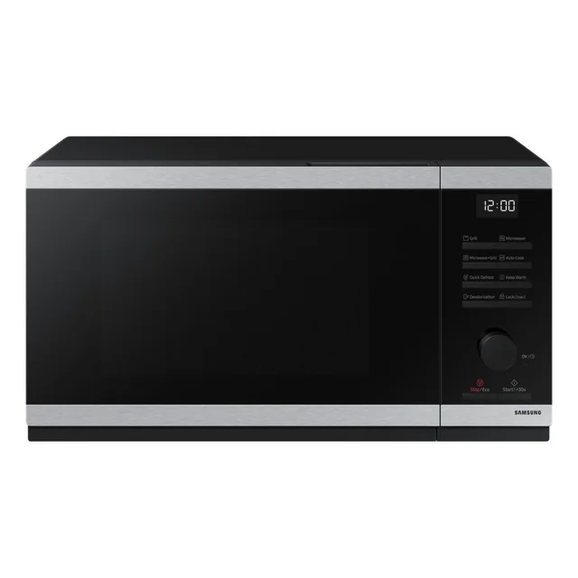 Micro-ondes Samsung avec grill MG23DG4524AGE1 Noir/Argent 800 W 23 L