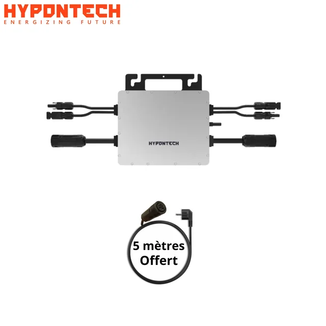 MICRO ONDULEUR HYPONTECH HMS-800W-C WIFI AVEC CABLE 5M INCLUS