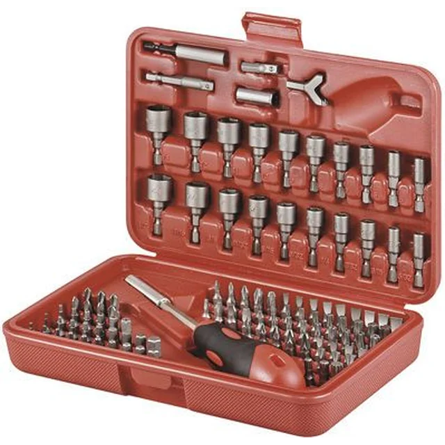 MicroConnect Bit and socket set + screwdriver (77119)