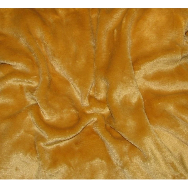 Microfiber sheet 180 x 200 cm - HONEY / GOLD