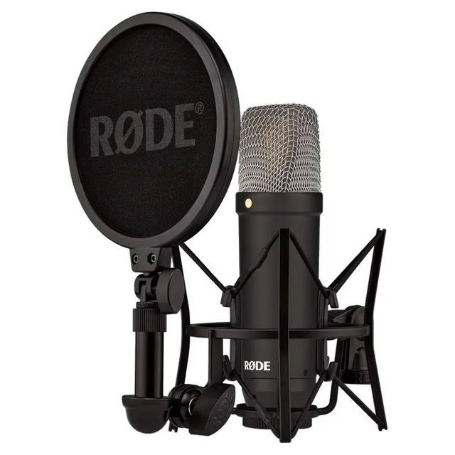 Microfone condensador Rode RODE NT1SIGN BLK preto