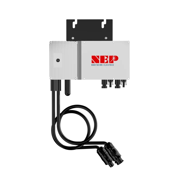 Microinversor NEP BDM-500 BQ Daisy chain Wifi com dispositivo de proteção externo, Rooftop ou Varanda