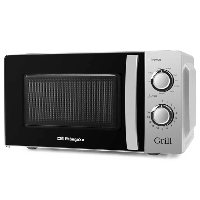 Microondas com Grill Orbegozo MIG 2138 900 W Prateado 20 L